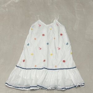 Cynthia Rowley Embroidered White Sundress